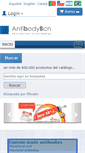 Mobile Screenshot of antibodybcn.com